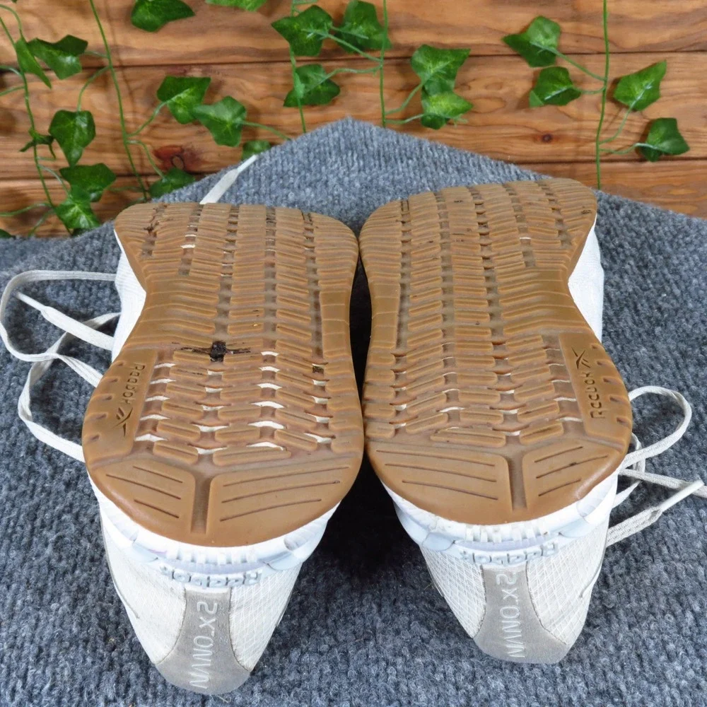 Reebok Nano X2 Women Training Shoes Size 7.5 Gray White Gum CrossFit‎ Gym